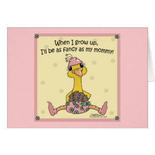 Peachick Fancy als mama