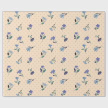 Peachify Pastel Blooms Cadeaupapier