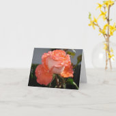 Peachrose Kaart (Gele Bloem)