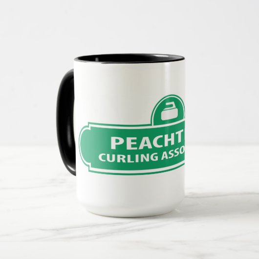 Peachtree Curling Ringer Mok (Voorkant links)