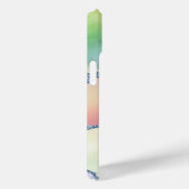 Peachy Agaat | zachte pastel Waterverf Ombre Case-Mate iPhone Case (Achterkant / Rechts)