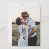 Peachy Anemone Kaart (Achterkant)