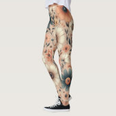 Peachy Blooms Leggings (Links)