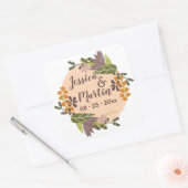 Peachy enkel Stickers (Envelop)