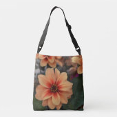 Peachy Floral Crossbody Tas (Achterkant)