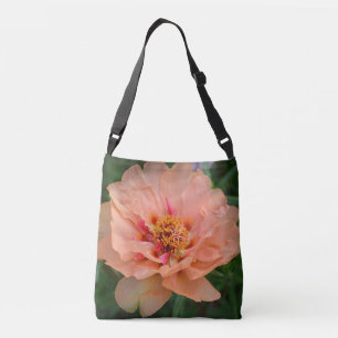 Peachy Floral Crossbody Tas