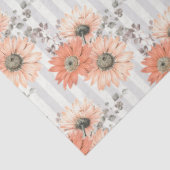 Peachy Floral serie ontwerp 11 Tissuepapier (Detail)