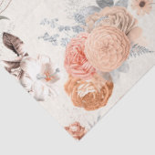 Peachy Floral Series Design 8 Tissuepapier (Detail)