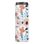 Peachy Flower Tumbler Thermosbeker (Achterkant)
