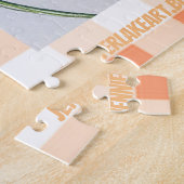 Peachy Goldfinch Puzzle Legpuzzel (Zijkant)