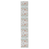 Peachy Goldfinch Table Runner Lange Tafelloper (Voorkant)