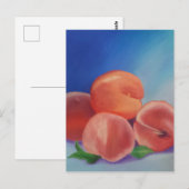 Peachy Goodness Briefkaart (Voorkant / Achterkant)