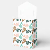 Peachy groene Franse hoorn | Muzikant Party Supply Bedankdoosjes (Geopend)