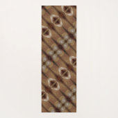 Peachy Ikat 3 Yogamat (Achterkant)