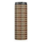 Peachy Ikat 4 Fog Thermosbeker (Achterkant)