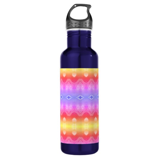 Peachy Ikat 5 Ipanema Waterfles (Voorkant)