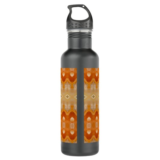 Peachy Ikat 5 Waterfles (Achterkant)