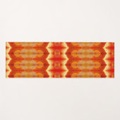 Peachy Ikat 6 Recoleta Yogamat (Voorkant (horizontaal))