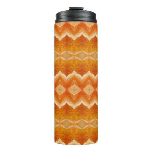Peachy Ikat 7 Thermosbeker (Voorkant)