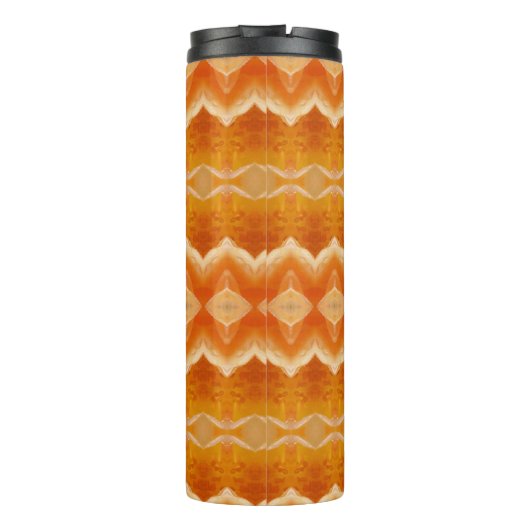 Peachy Ikat 7 Thermosbeker (Achterkant)