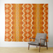 Peachy Ikat 7 Wandkleed (In Situ (horizontaal))