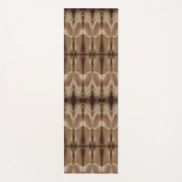 Peachy Ikat 9 Fog Yogamat