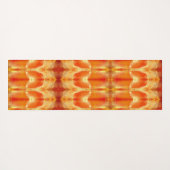 Peachy Ikat Pouf Recoleta Yogamat (Achterkant (horizontaal))