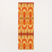 Peachy Ikat Pouf Recoleta Yogamat (Achterkant)