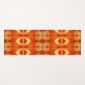 Peachy Ikat Pouf Recoleta Yogamat (Voorkant (horizontaal))