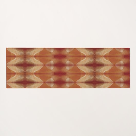 Peachy Ikat San Telmo Yogamat (Achterkant (horizontaal))