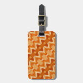 Peachy Ikat too Bagagelabel (Voorkant verticaal)