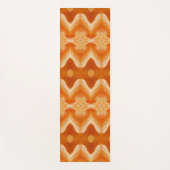 Peachy Ikat too Yogamat (Voorkant)