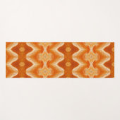 Peachy Ikat too Yogamat (Voorkant (horizontaal))