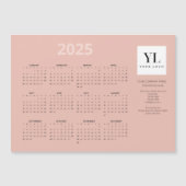 Peachy Jaarlijks 2025 Zakelijke Logo Magnetische K (Voorkant)