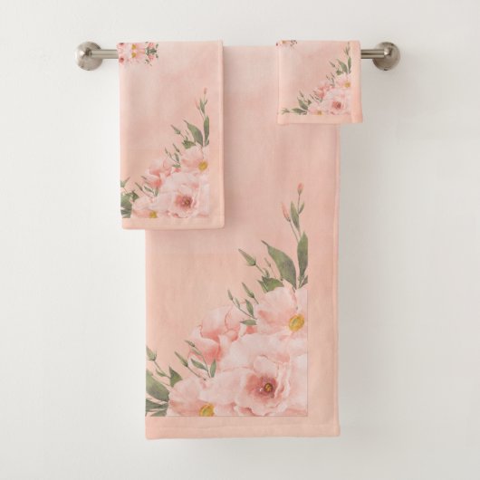 Peachy Keen Bad Handdoek (Insitu)