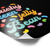 Peachy Keen Jelly Bean Foto Afdruk (Hoek)