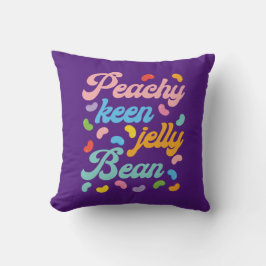 Peachy Keen Jelly Bean Kussen
