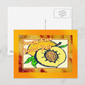 Peachy Keen Postal Pals Briefkaart (Voorkant / Achterkant)