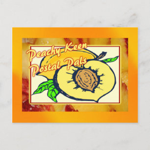 Peachy Keen Postal Pals Briefkaart
