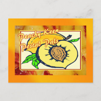 Peachy Keen Postal Pals Briefkaart
