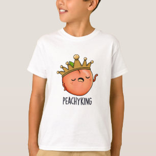 Peachy King Grappige Peach Pun T-shirt