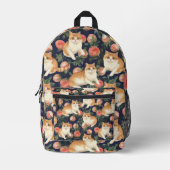 Peachy Kitten Custom Bedrukte Rugzak (Voorkant)