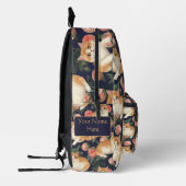 Peachy Kitten Custom Bedrukte Rugzak (Links)