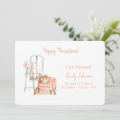 Peachy Living lancering verplaatsen Aankondiging (Staand voorkant)