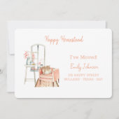 Peachy Living lancering verplaatsen Aankondiging (Voorkant)