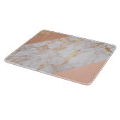 Peachy Marble Elegance Snijplank (Hoek)
