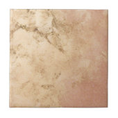Peachy Marble Elegance Tegeltje (Voorkant)
