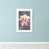 Peachy Paarse Canvas Afdruk (Insitu (Houten vloer))