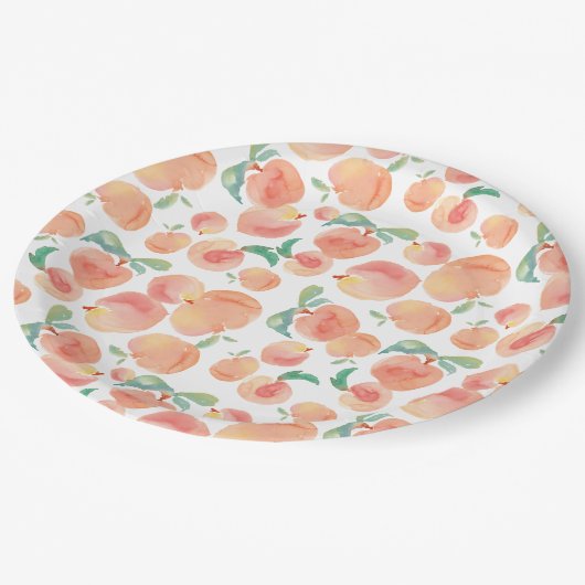 Peachy Papieren Bordje (Gekanteld)