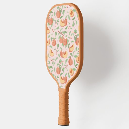Peachy Peach Floral Pickleball Paddle (Links)